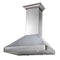 36 In. Ducted Wall Mount Range Hood In Satin Stainless Steel