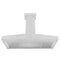 48 In. Ducted Wall Mount Range Hood In Satin Stainless Steel
