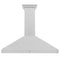 48 In. Ducted Wall Mount Range Hood In Satin Stainless Steel