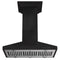 36 in. Designer Series Oil-Rubbed Bronze Island Mount Range Hood