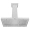 36 In. Convertible Vent Wall Mount Range Hood In Satin Stainless Steel
