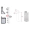 61" Chimney Extension for Ceilings up to 12.5 ft.