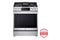 LG LSDS6338F 6.3 cu. ft. Smart wi-fi Dual Fuel Slide-in Range with ProBake Convection(R) and EasyClean(R)