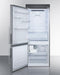 SUMMIT FFBF279SSXIMH72LHD 28" Wide Bottom Freezer Refrigerator