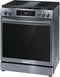 FRIGIDAIRE GCFG3060BD Frigidaire Gallery 30" Front Control Gas Range with Total Convection