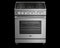 BEKO PRDF34552SS 30" Stainless Steel Pro-Style Dual Fuel Range