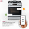 LG LSGL6337F 6.3 cu ft. Smart Wi-Fi Enabled ProBake Convection(R) InstaView(TM) Gas Slide-in Range with Air Fry