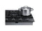 SAMSUNG NA30N6555TG 30" Smart Gas Cooktop with Illuminated Knobs in Black Stainless Steel