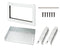 FRIGIDAIRE FMTK2727AW Frigidaire 27" White Microwave Trim Kit