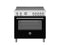 BERTAZZONI MAS365INMNEV 36 inch Induction Range, 5 Heating Zones, Electric Oven Nero Matt