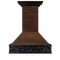 36" Wooden Wall Mount Range Hood in Antigua and