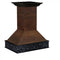 36" Wooden Wall Mount Range Hood in Antigua and