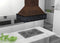 36" Wooden Wall Mount Range Hood in Antigua and