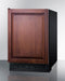 SUMMIT CT66BK2SSRSIFLHD 24" Wide Refrigerator-freezer (panel Not Included)