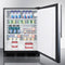 SUMMIT FF7BKBISSHV 24" Wide Built-in All-refrigerator