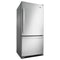 AMANA ABB1924BRM 29-inch Wide Bottom-Freezer Refrigerator with EasyFreezer Pull-Out Drawer -- 18 cu. ft. Capacity - Stainless Steel