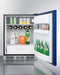 SUMMIT BAR631BKB 24" Wide All-refrigerator