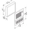 Wall Heater, High-Capacity, 1000W Heater, 120/240V
