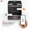 LG LSGL6335D 6.3 cu ft. Smart wi-fi Enabled ProBake Convection(R) InstaView(R) Gas Slide-In Range with Air Fry