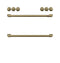 CAFE CXFCGHKPMCG Café(TM) Handle Kit - Range Brushed Brass