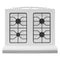 AMANA AGR4203MNW Amana(R) 30-inch Gas Range with Easy-Clean Glass Door