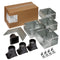 Flex Series Ventilation Fan Light Housing Pack with Flange Kit