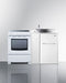 54" Wide All-in-One Kitchenette with Electric Range