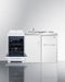 60" Wide All-in-One Kitchenette with Electric Coil Range