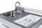60" Wide All-in-One Kitchenette with Gas Range