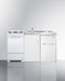 60" Wide All-in-One Kitchenette with Gas Range