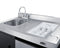 63" Wide All-in-One Kitchenette with Electric Range