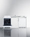 72" Wide All-in-One Kitchenette with Electric Coil Range