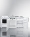 72" Wide All-in-One Kitchenette with Electric Coil Range