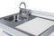 72" Wide All-in-One Kitchenette with Electric Coil Range