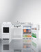72" Wide All-in-One Kitchenette with Electric Coil Range