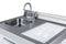 72" Wide All-in-One Kitchenette with Electric Range