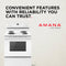 30-inch Amana® Electric Range With Bake Assist Temps