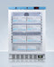 24" Wide Built-In Medical Refrigerator, Certified to NSF/ANSI 456 Vaccine Storage Standard