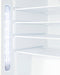 20" Wide Built-In Healthcare All-Refrigerator, ADA Compliant