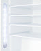 21" Wide Built-In Healthcare All-Refrigerator, ADA Compliant