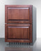 24" Wide 2-Drawer All-Freezer, ADA Compliant