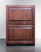 24" Wide 2-Drawer All-Freezer (Panels Not Included)