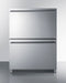 24" Wide 2-Drawer All-Freezer, ADA Compliant