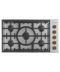 Dial Kit for Professional Gas Cooktop, 36", 5 Burners