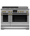 Dial Kit for Professional Dual Fuel Range, 48", 5 Burners with Griddle