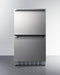 18" Wide Outdoor 2-Drawer All-Refrigerator, ADA Compliant