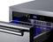 18" Wide Outdoor 2-Drawer All-Refrigerator, ADA Compliant