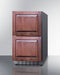 18" Wide Outdoor 2-Drawer All-Refrigerator, ADA Compliant