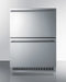 24" Wide 2-Drawer All-Refrigerator, ADA Compliant