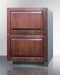 24" Wide 2-Drawer All-Refrigerator, ADA Compliant (Panels Not Included)
